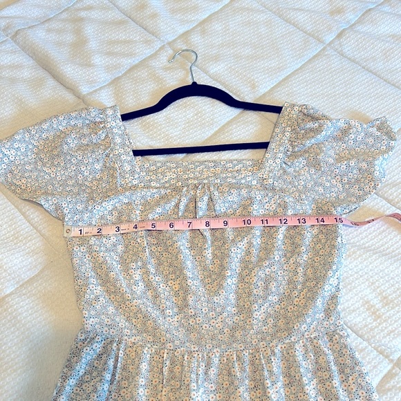 Anthropologie Monteau tiered flutter-sleeve dress - Picture 10 of 12